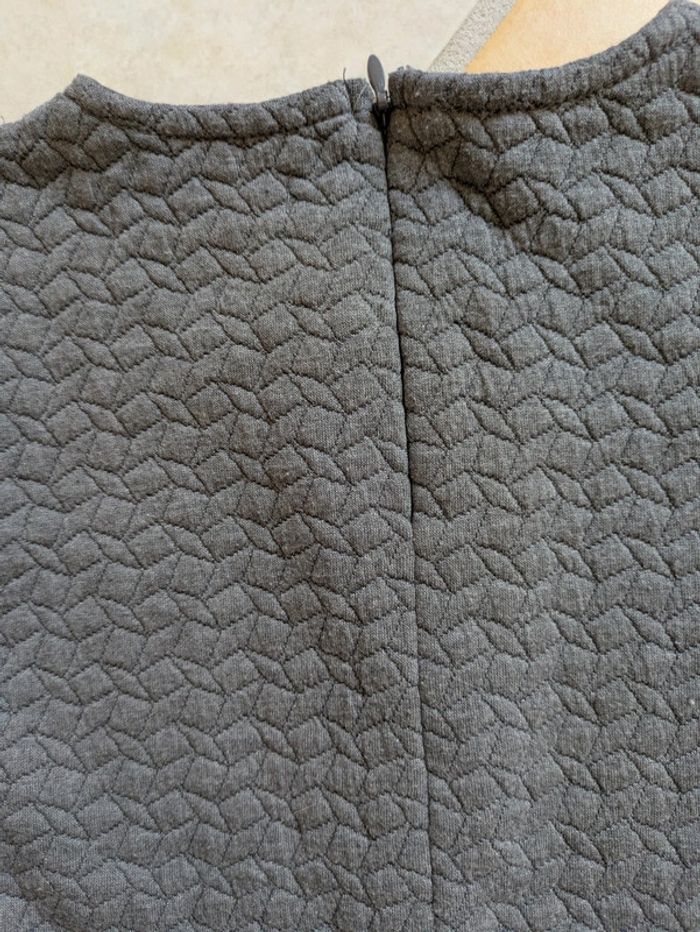 Robe fille 2 3 ans grise idéale mi-saison printemps - photo numéro 4