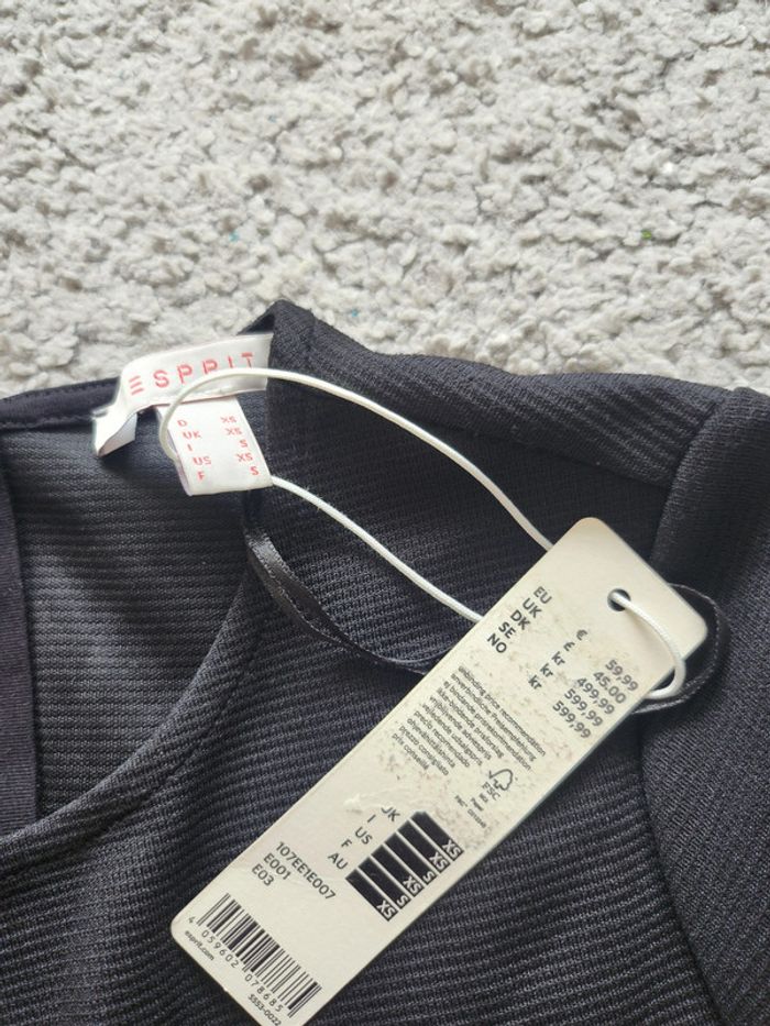 Robe noire neuve Esprit taille 34 - photo numéro 5