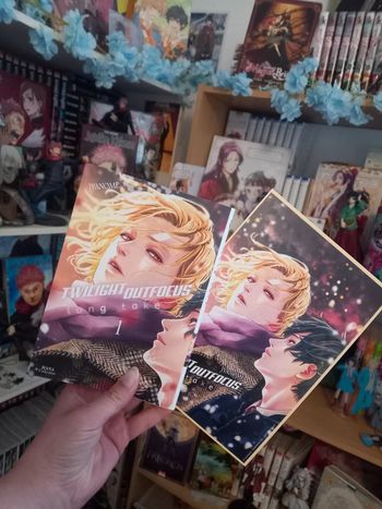 Manga yaoi twilight outfocus tome 1 + ex libris