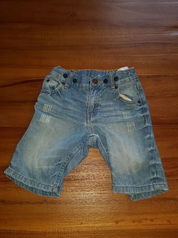 Short en jean H&M 12/18 mois