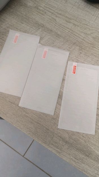 Lot de 3 écrans en verre trempé