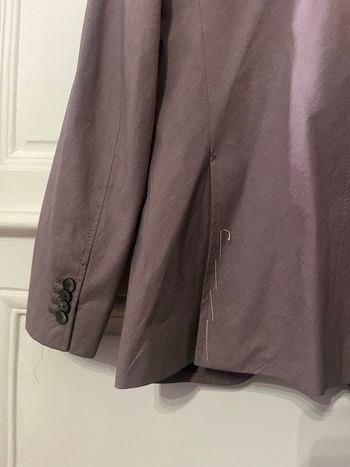 blazer gris/ mauve