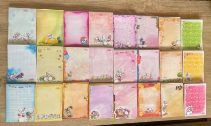 34 feuilles Diddl