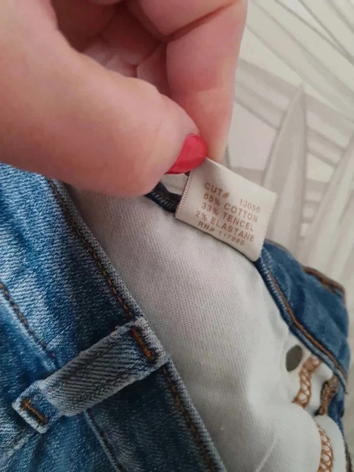 Joli short en jean taille 34 - photo numéro 5