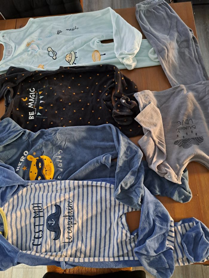 Pyjamas hiver garcon 24 mois - photo numéro 2
