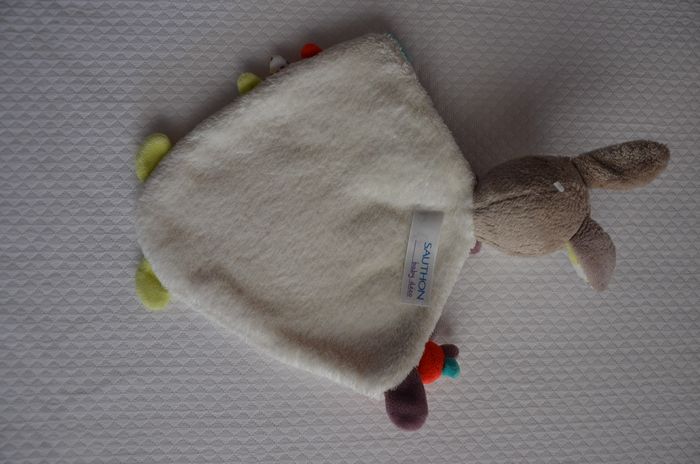 DOUDOU PLAT LAPIN TINOO * SAUTHON * 1637 - photo numéro 5