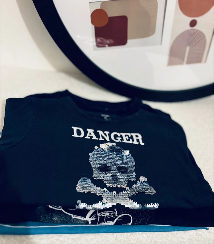 Lot tee shirt manches longues kiabi