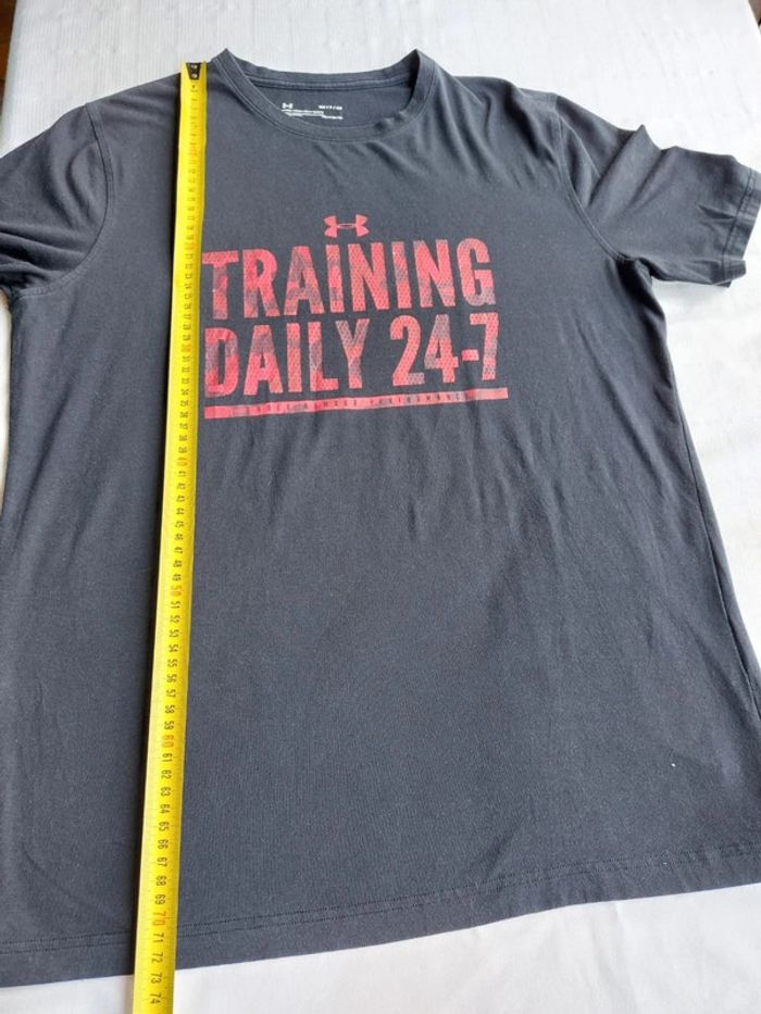 Tee-shirts Training Daily Coupe Lâche Under Armour Taille S - photo numéro 3