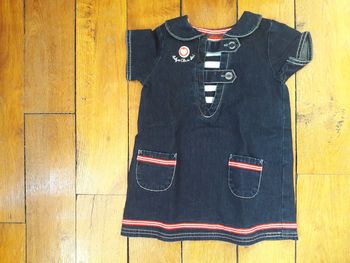 Robe en jean style marin 18 mois