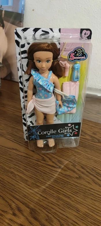 Lot poupée corolle girl zoé +une tenue romantique neuf dès 4 ans