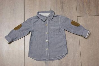 Chemise grise. Garçon 6 mois. Marque Tex