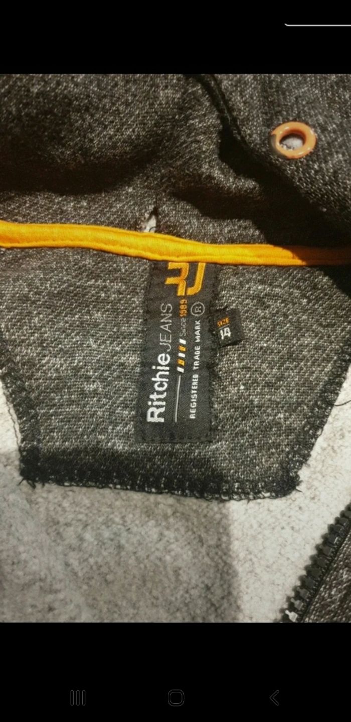 Veste de sweat garçon ritchie 14 ans - photo numéro 3