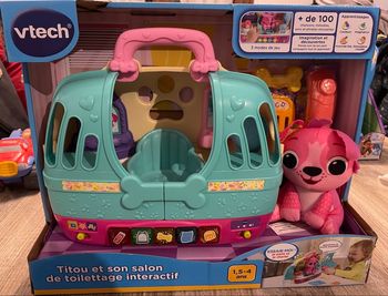 Titou et Son Salon De Toilettage Interactif Vtech