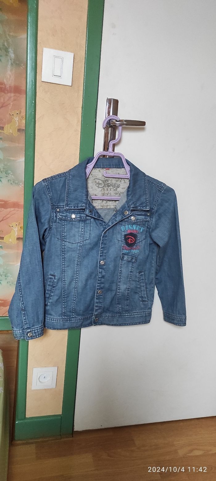 Veste en jean Disney 7/8 ans