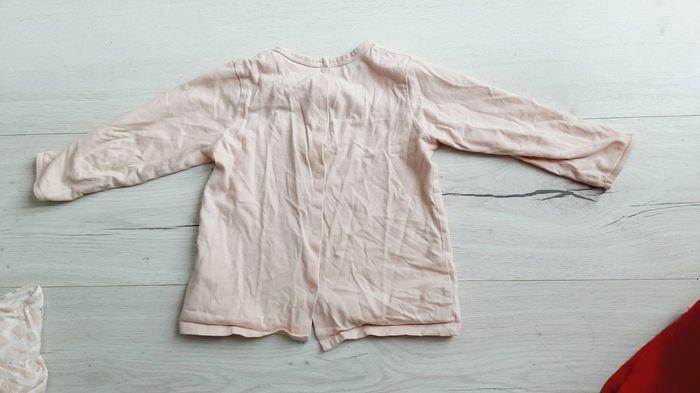 Vêtement fille tee-shirt manches longues rose motif oiseau Vert Baudet 36 mois 3 ans - photo numéro 3