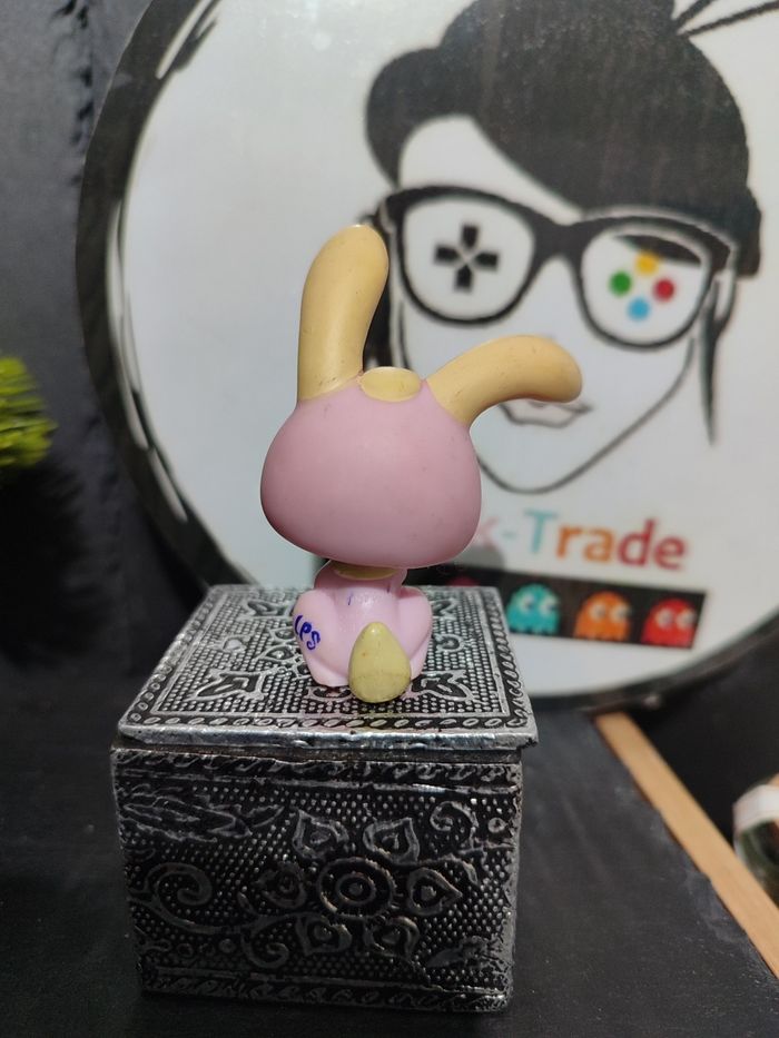 Lps933 Littlest Petshop Pet Shop LPS Bunny Rabbit Long Ears Lapin Garenne 1484 - photo numéro 2