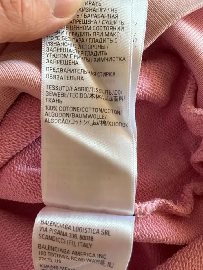 Sweat rose pâle Balenciaga - photo numéro 6