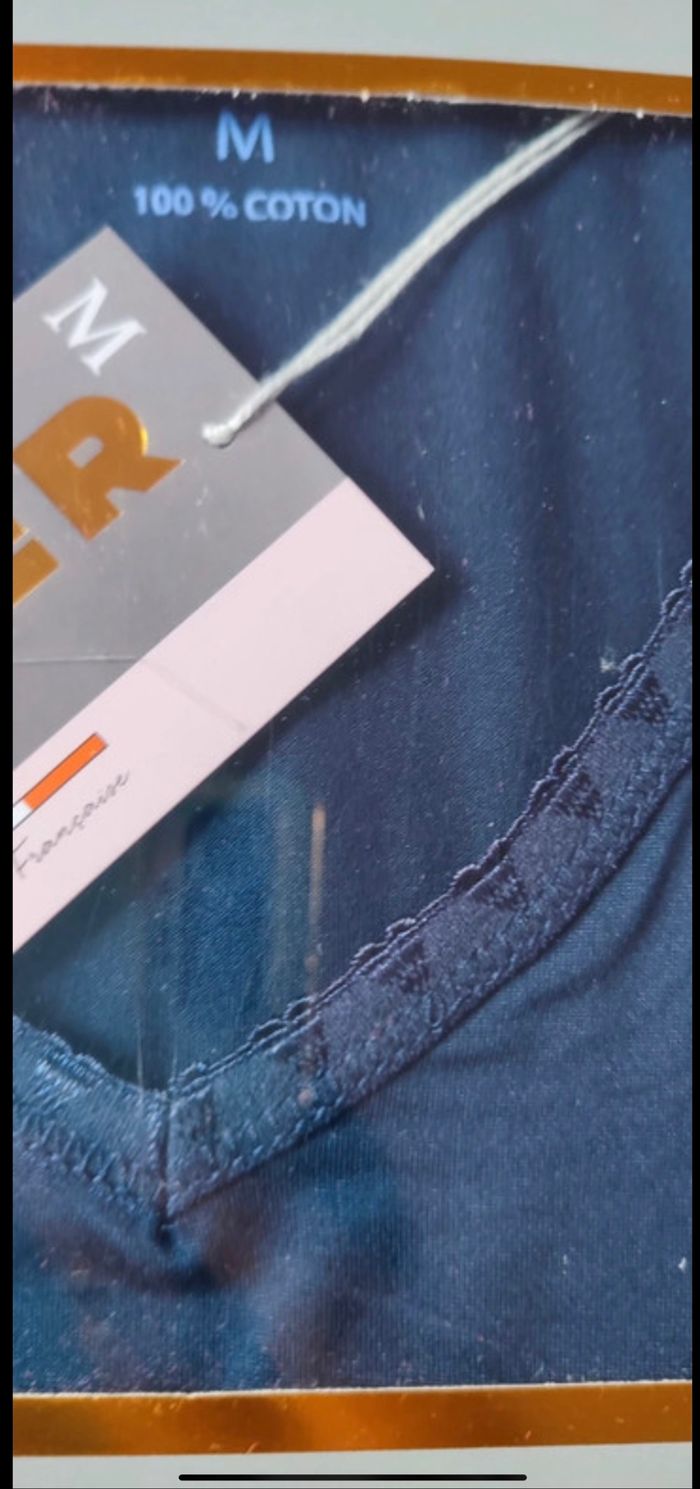 Pyjama fin 100% coton pour femme taille M, Rodier - photo numéro 4