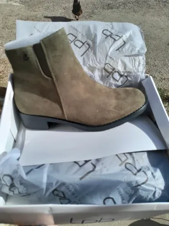 Bottines vertes