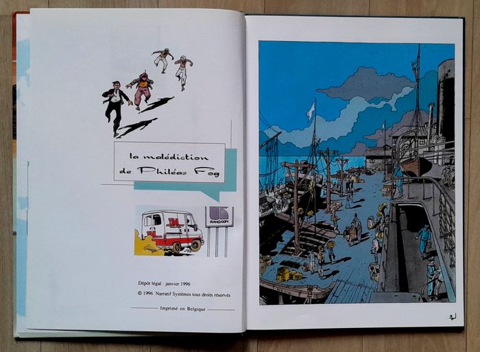 BD La malédiction de Philéas Fog - photo numéro 6