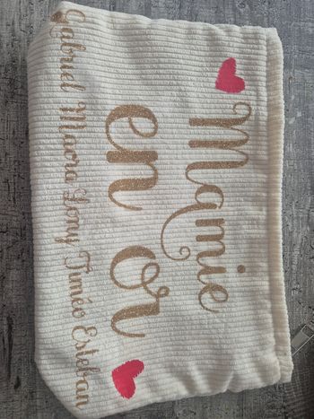 Pochette à personnalisée