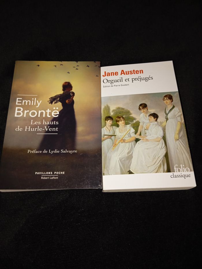 Livres les hauts de hurle-vent et Orgueil et préjugés