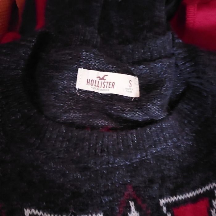 Pull Hollister en mailles S - photo numéro 5