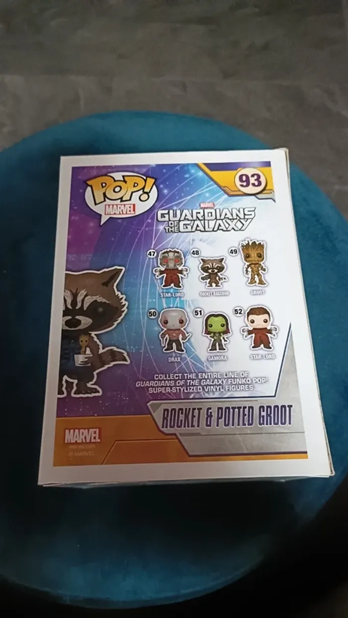 Funko pop Rocket & potted groot 93 - photo numéro 2