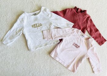 lot de 3 tee shirt manche longue « Kiabi » taille 1 mois