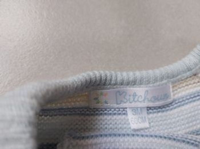 Pull gilet brassière 3 mois - photo numéro 3