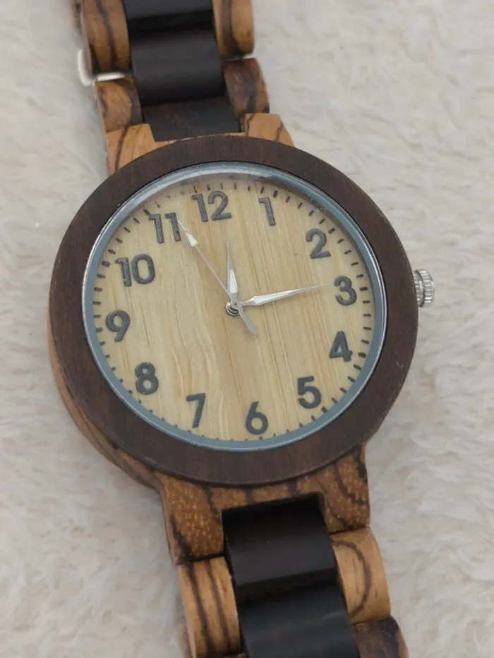Montre en bois - photo numéro 2
