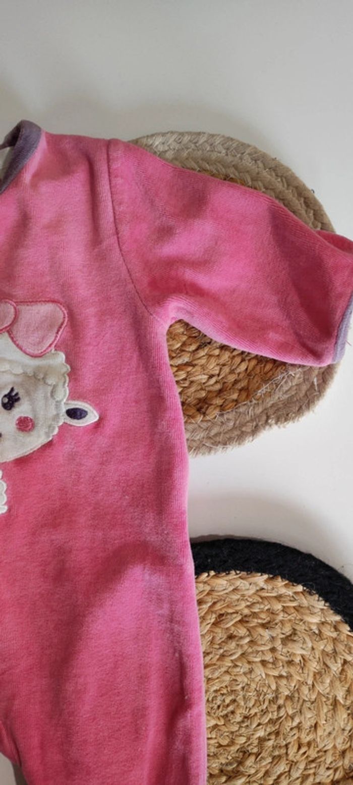 Pyjama velours fille mouton 🐑 automne hiver - photo numéro 4