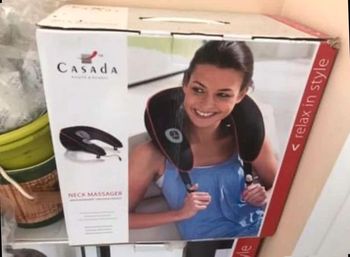 tour de cou massant chauffant cervical casada