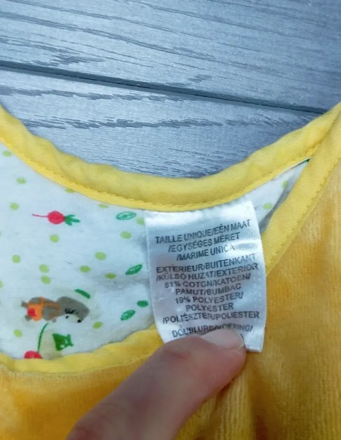 Ensemble turbulette, tour de lit et couverture garçon Ours au jardin - photo numéro 14