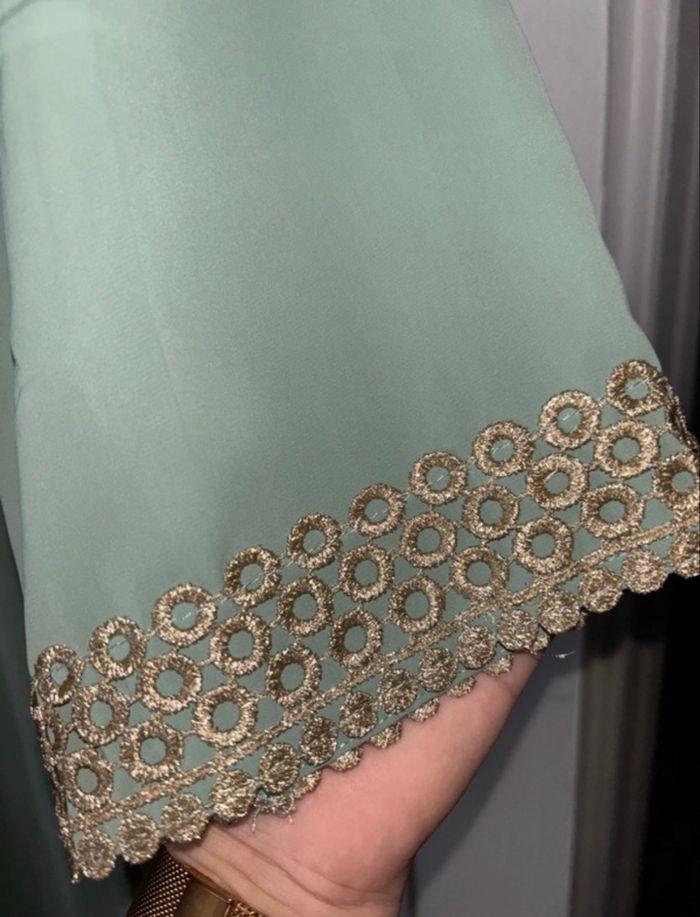 Robe arabe vert L/XL - photo numéro 2