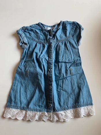 Robe tunique en jean