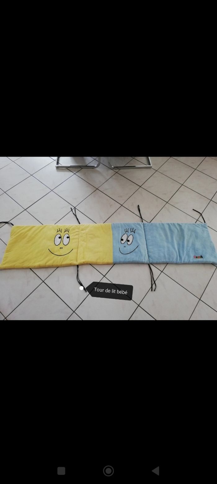 Tour de lit barbapapa