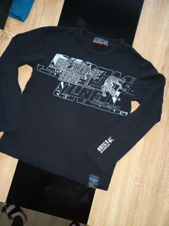 Tee-shirt noir garçon 14 ans