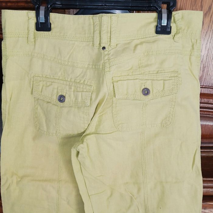 Pantalon fluide vert anis taille 34 /xs cache cache - photo numéro 2