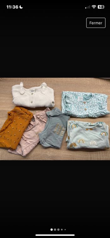Plusieurs articles fille 1 mois