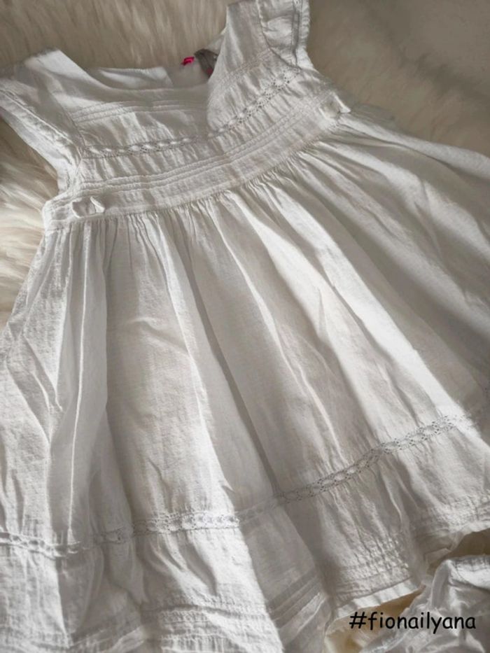 🌸 Superbe robe blanche de cérémonie Orchestra 18 mois 🌸 - photo numéro 3