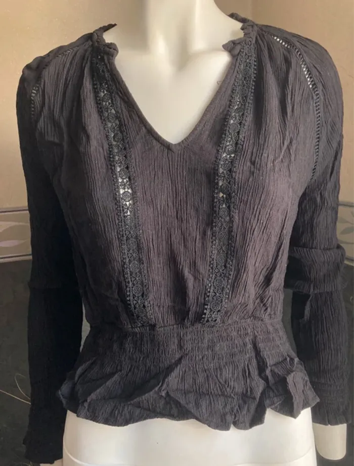 Blouse noir H&M