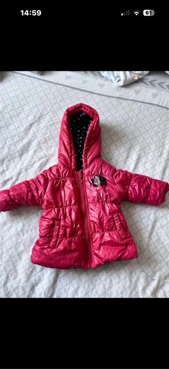 Manteau réversible 3 mois fille