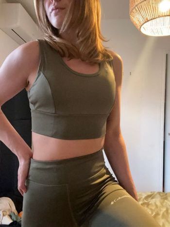 Ensemble de sport Columbia – Taille S – Vert kaki / olive