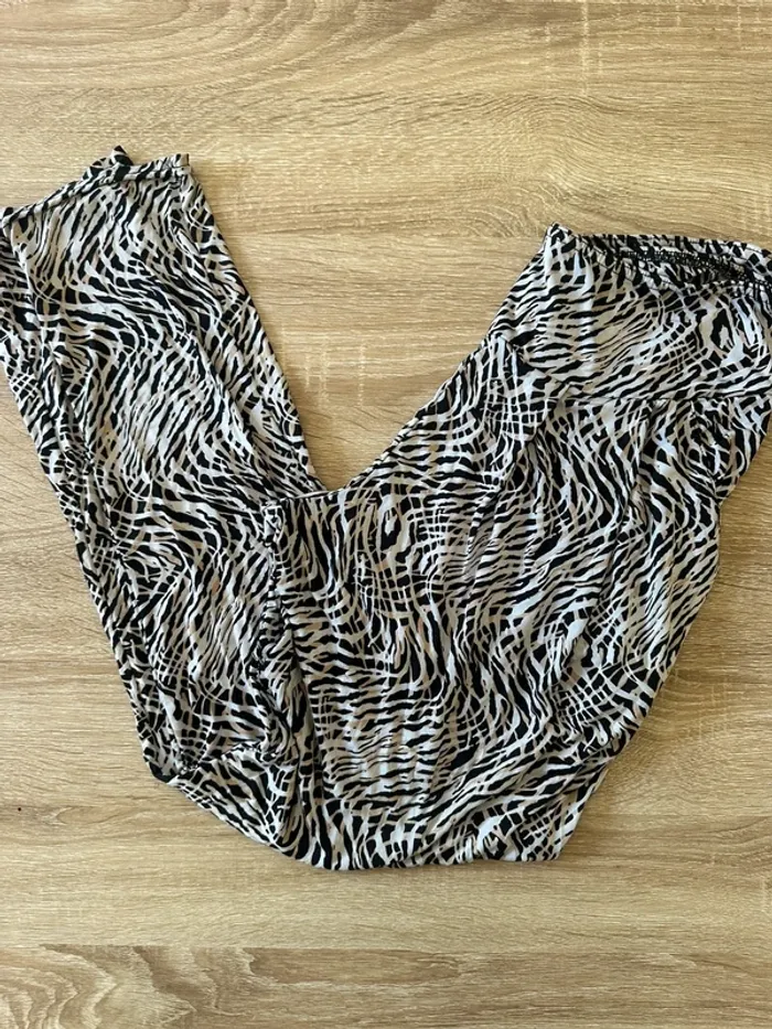 Pantalon fluide zébré - photo numéro 4