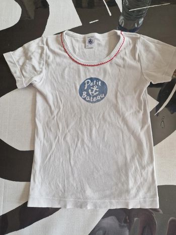 Maillot de corps petit bateau 6 ans