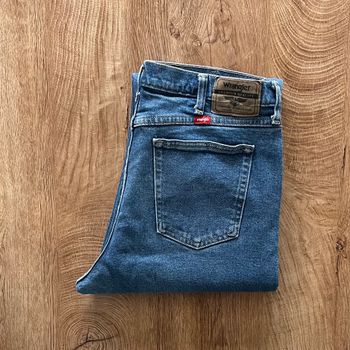 Jean/pantalon bleu Wrangler, homme, taille : W 34 L 34 (44 taille française)