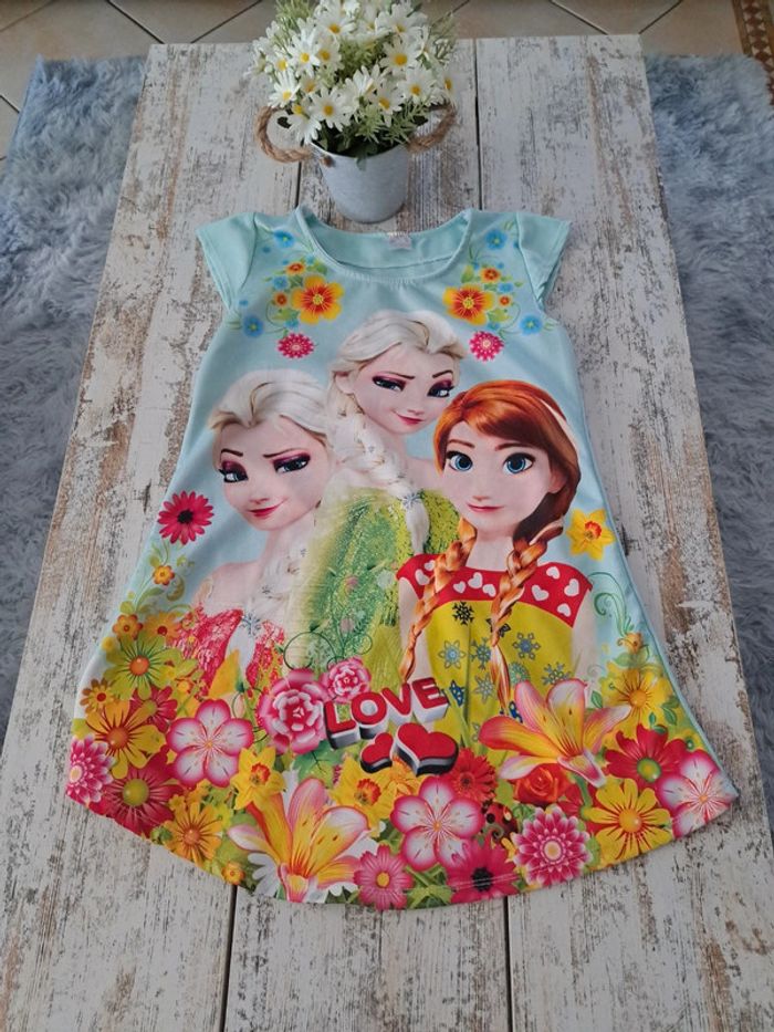 Robe reine des neiges