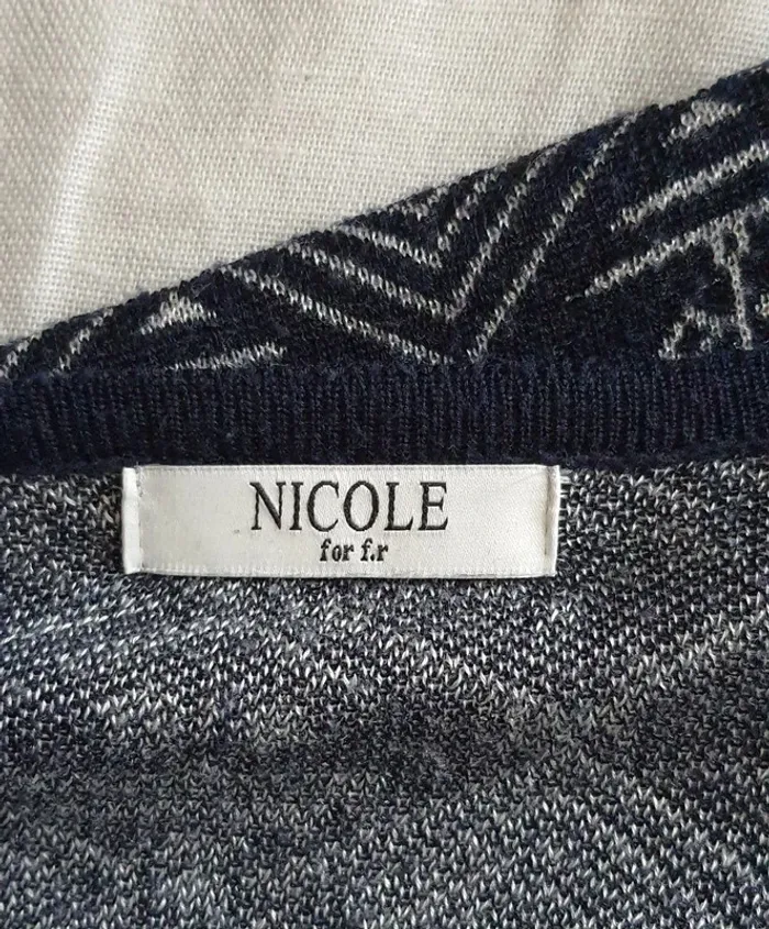 Beau gilet/kimono femme "Nicole" taille M - photo numéro 5