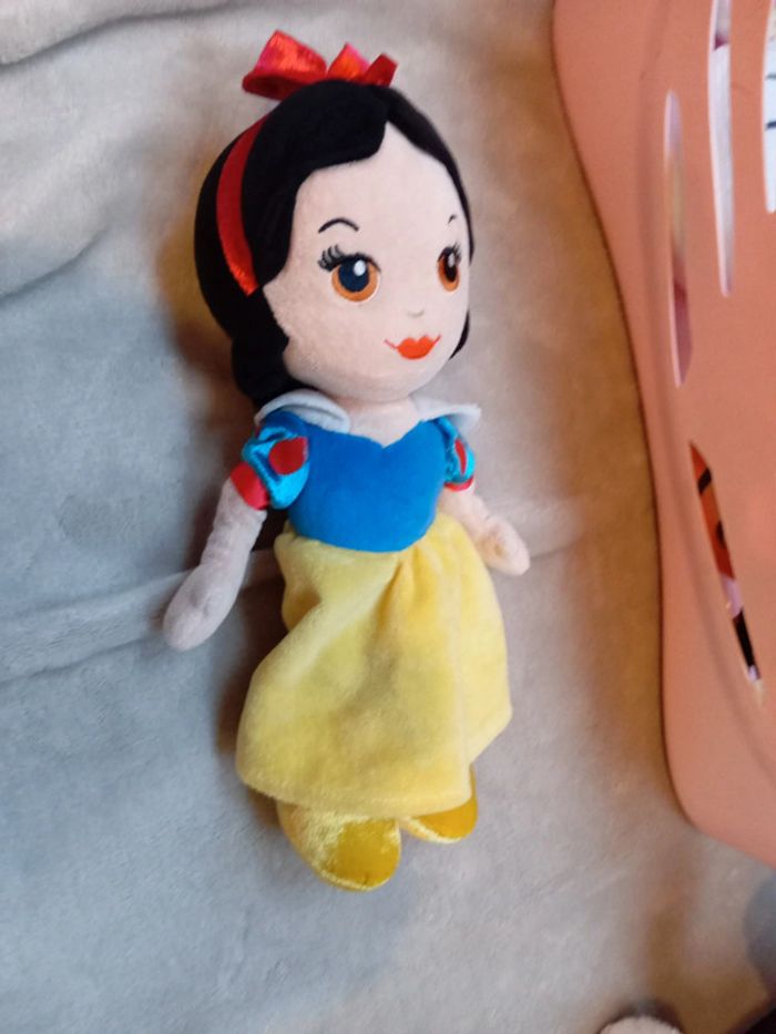 Peluche blanche neige - photo numéro 2